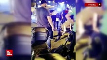 İstanbul Şişli'de yolcu taksi şoförüne saldırdı