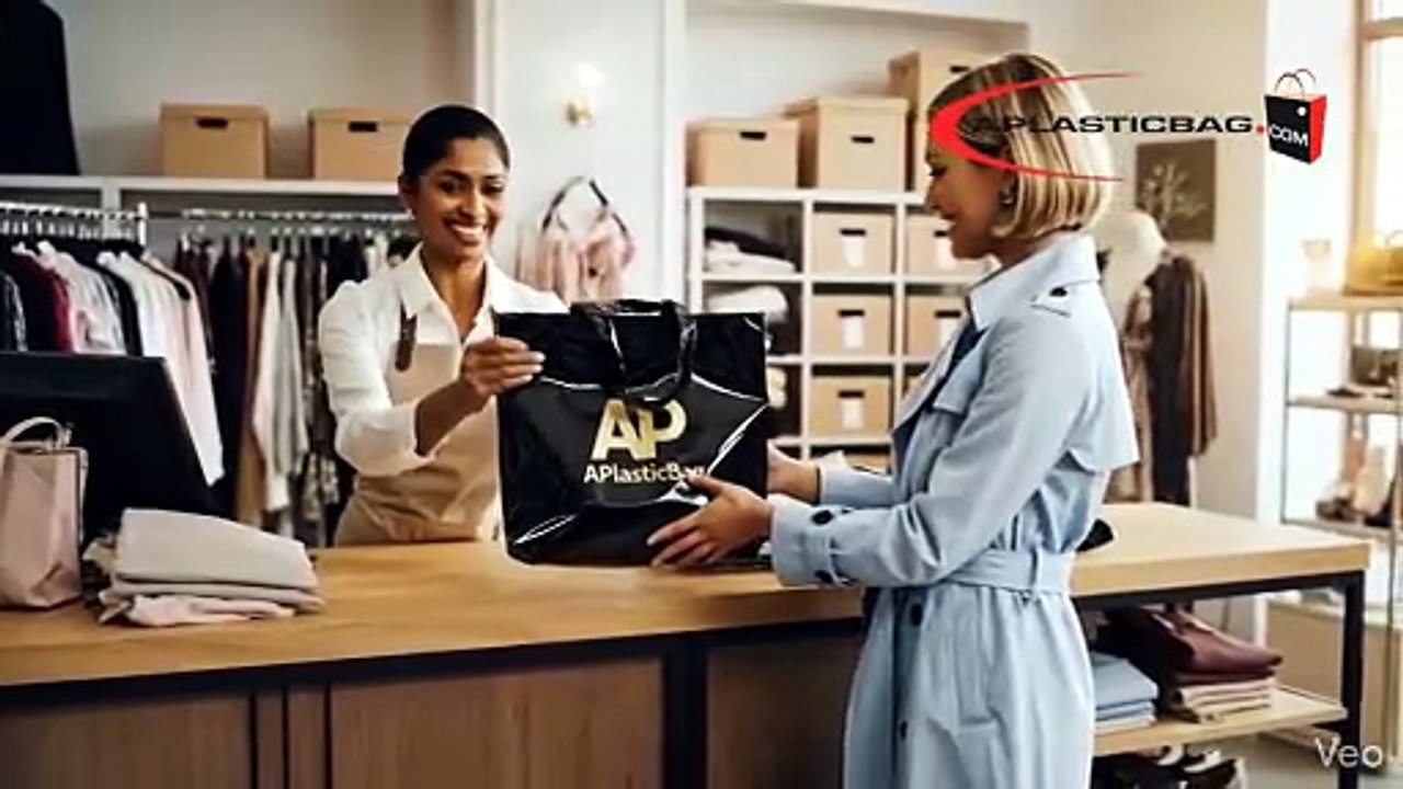 Plastic shopping bags