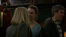 Emmerdale Dawn Fletcher  & Ruby Fox-Miligan Share Words 7th March 2024