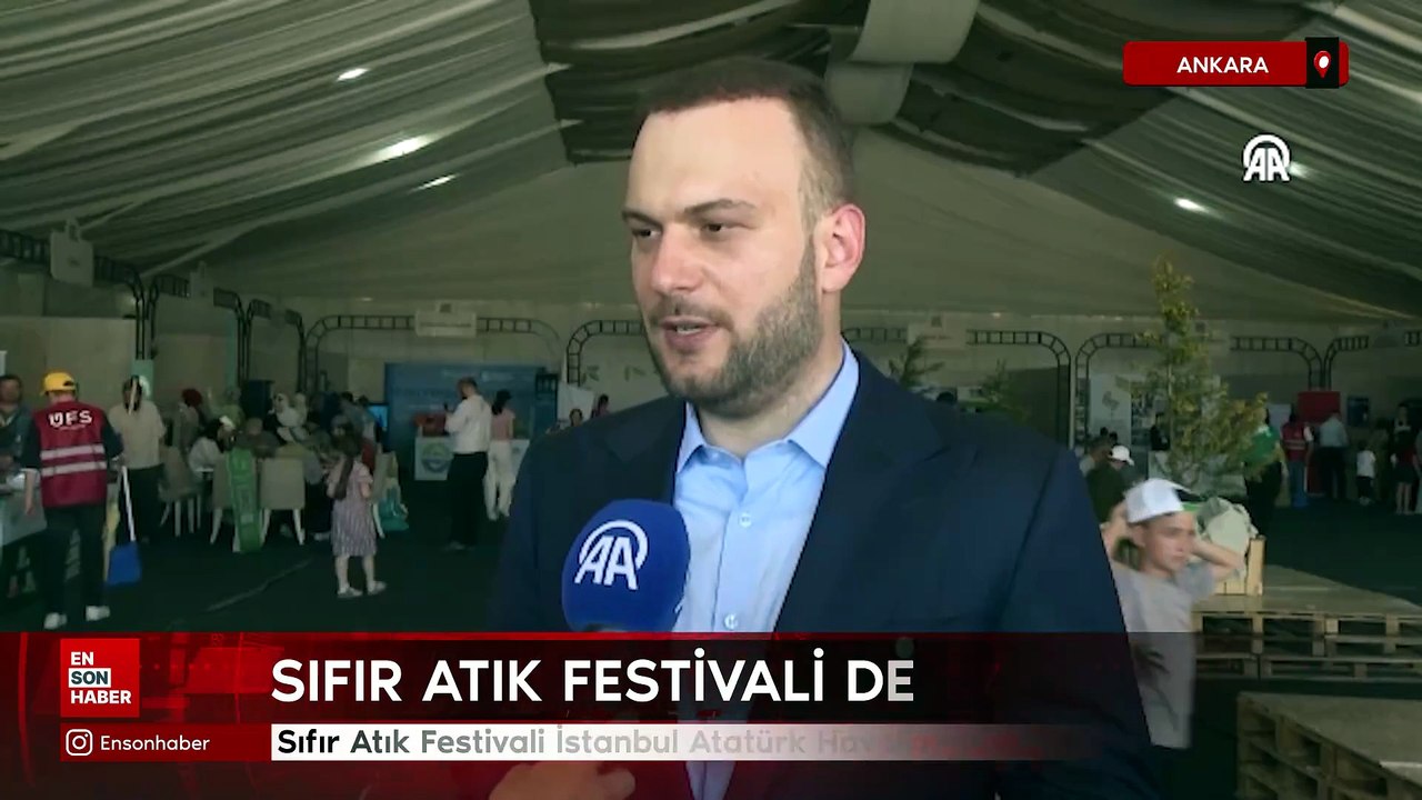 Sıfır Atık Festivali İstanbul Atatürk Havalimanı'nda devam ediyor