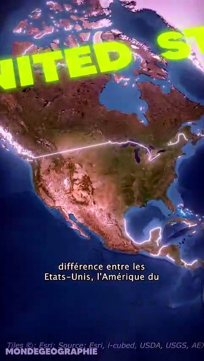 Tu confonds USA et Amérique? Voici la vraie différence! #géographie
