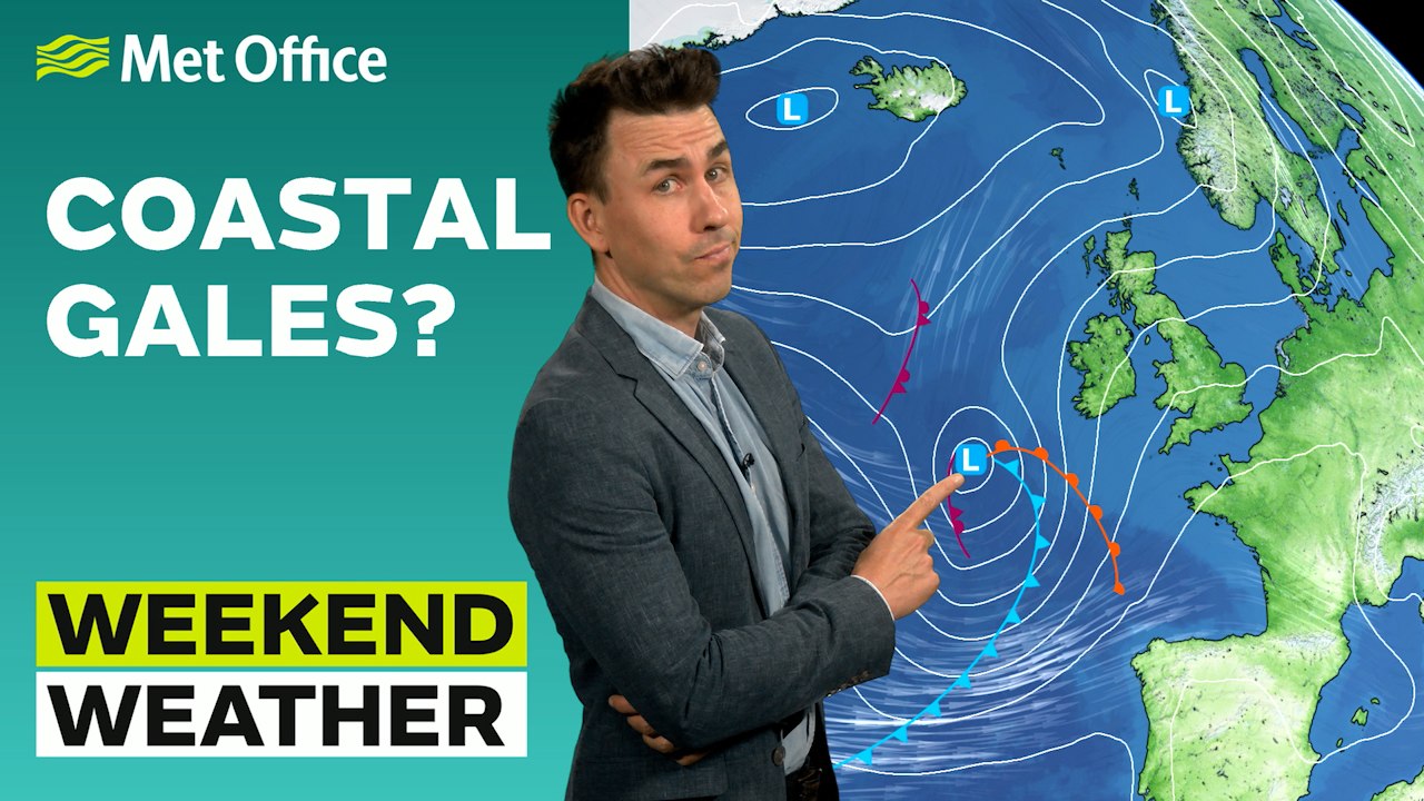 Weekend weather 04/06/2026 – one low after another – Met Office weather forecast UK