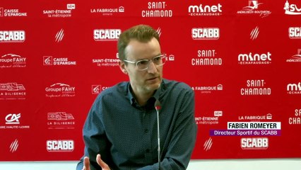 SCABB : Fabien Romeyer nomm&eacute; directeur sportif pour relancer le projet vers la Betclic Elite