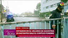 La impactante pregunta de Moria Casán en el velatorio de Agostina Vega: "¿La madre sabe que...?"