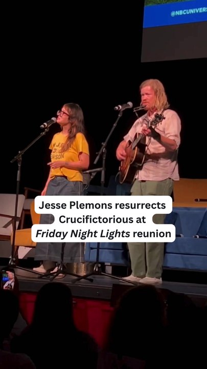 Jesse Plemons Resurrects Crucifictorious at ‘Friday Night Lights’ Reunion