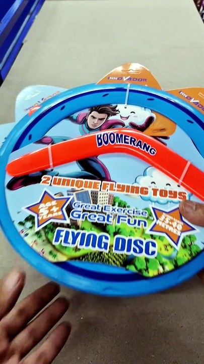 Innovador Boomerang Flying Disc Set Unboxing & Review | Amazing Outdoor Flying Toy for Kids & Adults