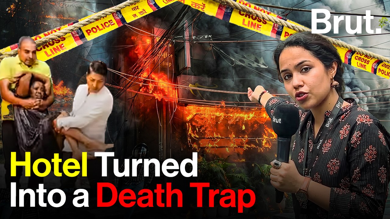 Inside the Malviya Nagar Hotel Fire