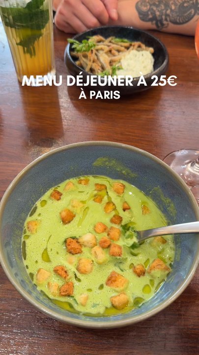 Menu à 25€ à Paris