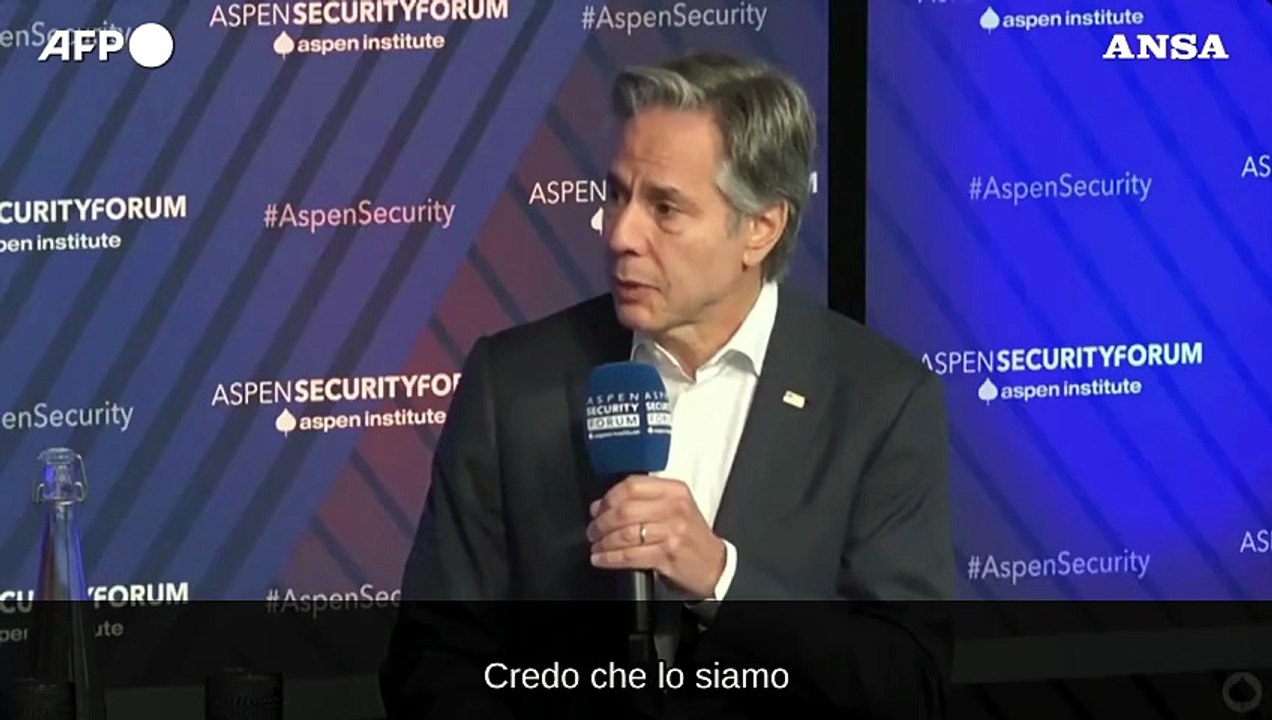 Blinken: "Negoziati su Gaza vicini alla linea di arrivo"