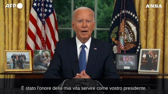 Biden: La mia e' una scelta per difendere la democrazia, Harris e' tosta