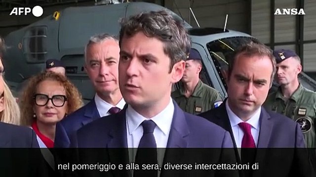 Parigi 2024, Attal: Negli ultimi dieci giorni intercettati una media di sei droni ogni 24 ore
