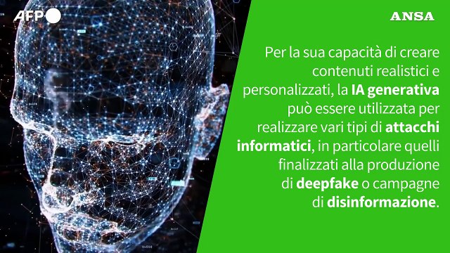 ANSA VERIFIED - E' vero che l'IA generativa puo' diventare un'arma per gli hacker?
