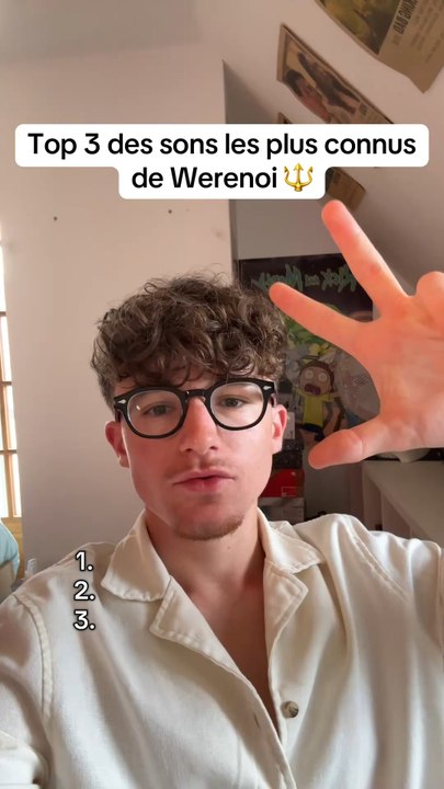Top 3 des sons les plus connus de Werenoi 🔱 #musique #rap #rapfr #werenoi