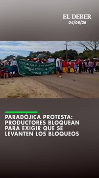 Paradójica protesta: productores bloquean para exigir que se levanten los bloqueos
