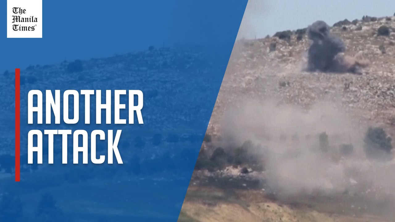 Smoke rises in southern Lebanon following Israeli strikes