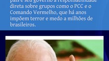 Vídeo - “Nossos criminosos” - Análise Crítica do Pronunciamento do Presidente Lula sobre Segurança e Narcoterrorismo
