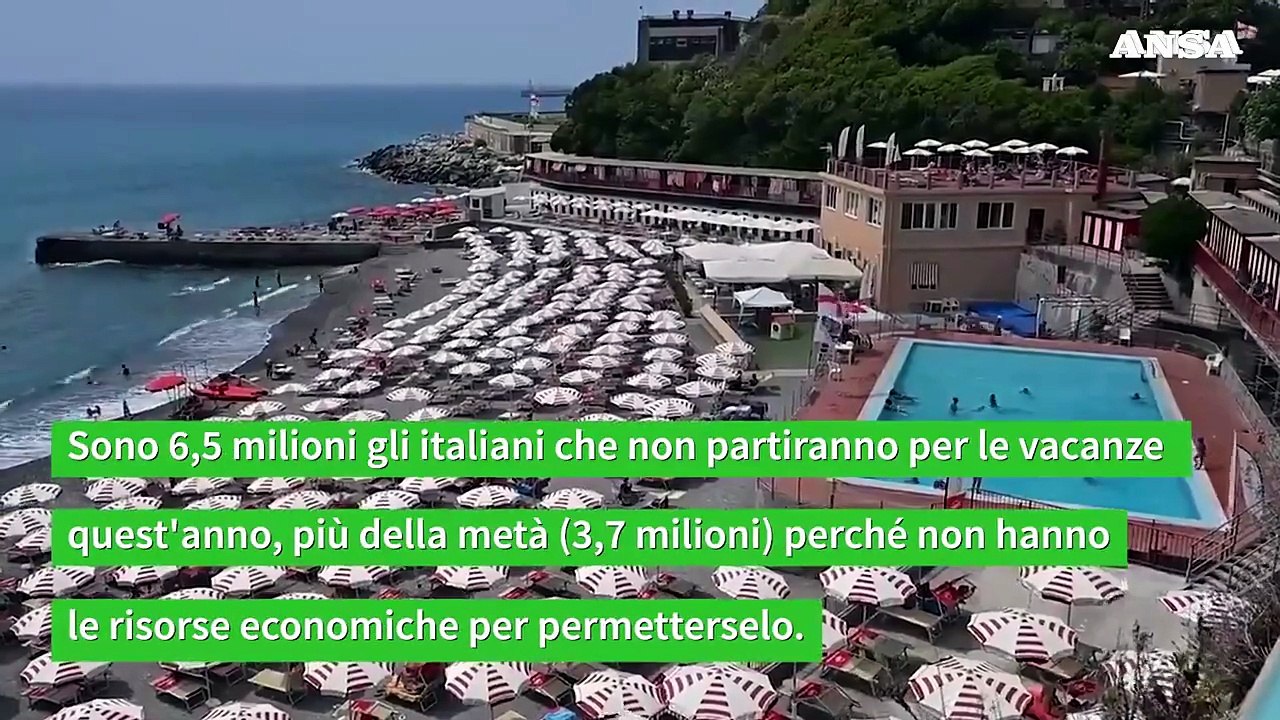 Caro vacanze: niente Ferragosto per 6,5 milioni di italiani