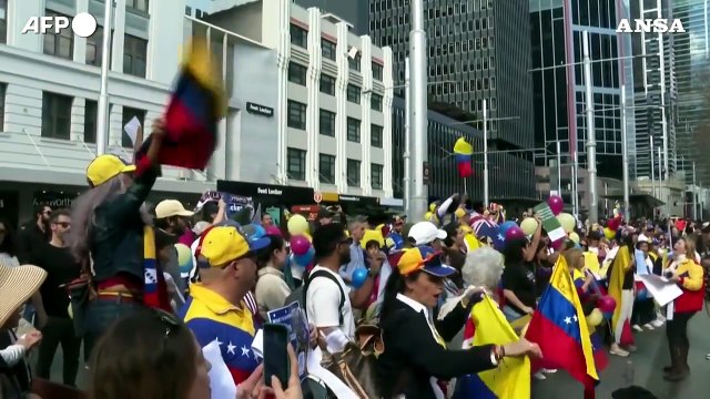 Sydney, al via la manifestazione mondiale dell'opposizione venezuelana