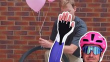 How Many Balloons Does It Take To Lift A Carbon Bike Wheel?