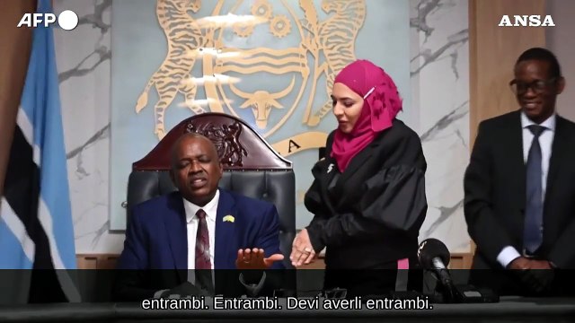 Botswana, Il presidente svela il secondo diamante piu' grande del mondo