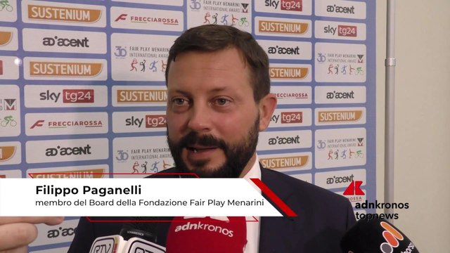 Premio Fair Play Menarini: Paganelli, ?30esima edizione celebra valori immutabili dello sport?