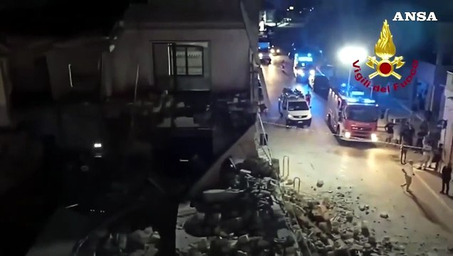 Brindisi, crolla un supermercato a Latiano: tragedia sfiorata