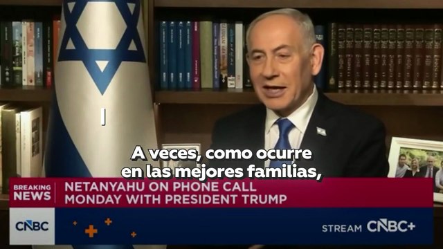 Benjamin Netanyahu: “A veces tenemos desacuerdos”