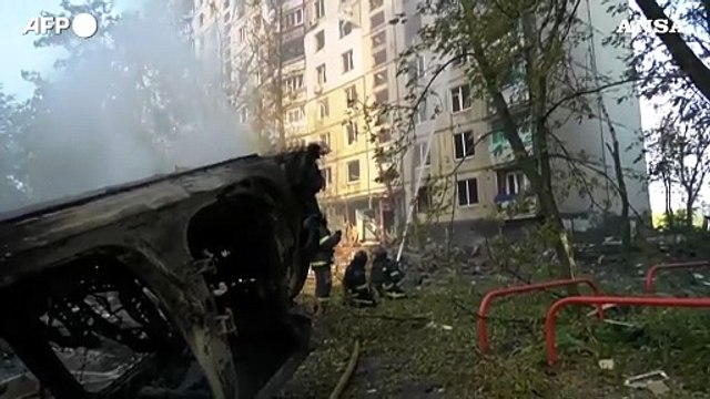 Ucraina, 7 morti e 97 feriti nell'attacco russo di ieri su Kharkiv