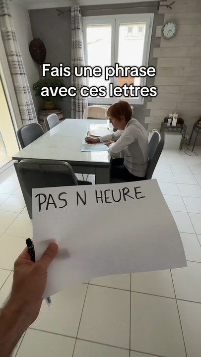 FAIS UNE PHRASE AVEC CES LETTRES 🤯