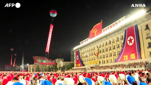 Corea del Nord, festeggiamenti per i 76 anni dalla fondazione