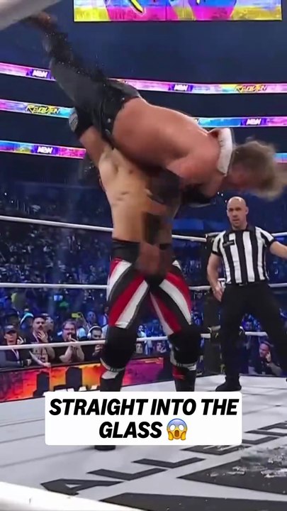 Straight into Glasses 💀 WWE Moments