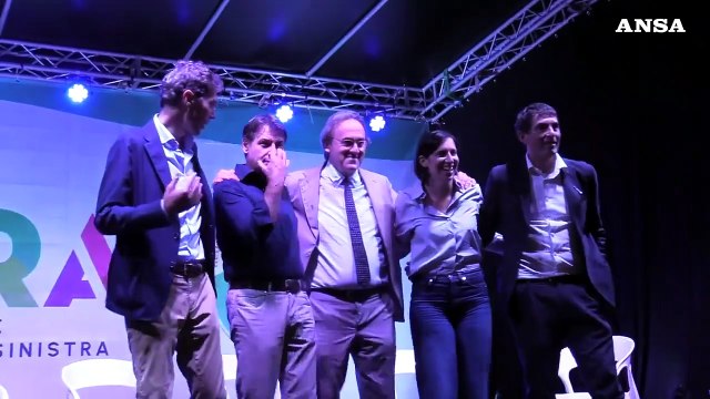 Campo largo, il 'patto della birra' alla festa di AVS con Bonelli, Conte, Fratoianni, Magi e Schlein