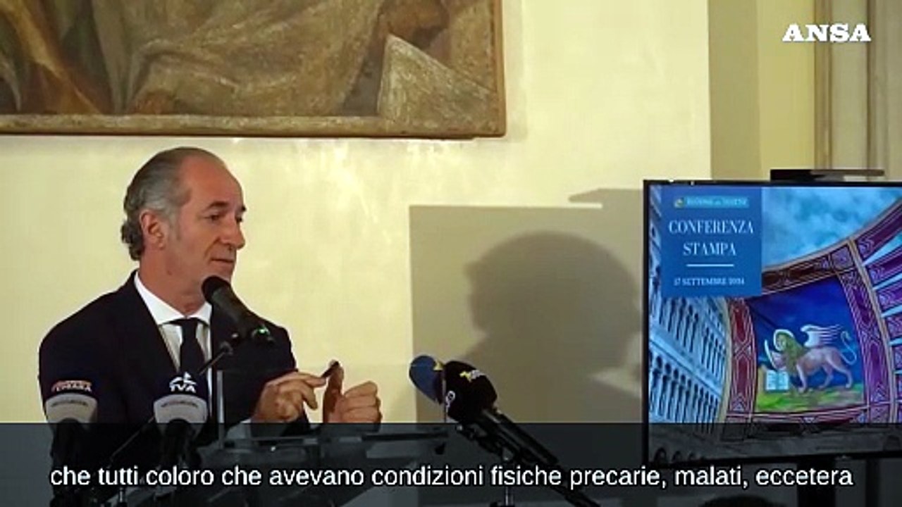 Open Arms-Salvini, Zaia: "Non c'e' rilevanza processuale"