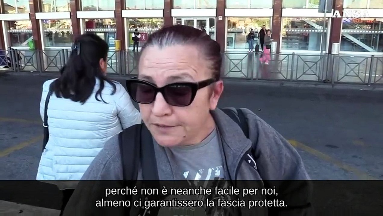 Roma, caos a Termini per lo sciopero dei mezzi