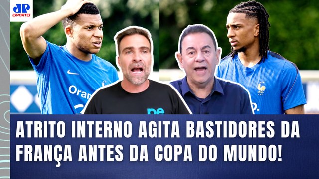 VAI RACHAR??? TÁ TENDO POLÊMICA na FRANÇA! FOI REVELADO que os JOGADORES... ATRITO ANTES da COPA!