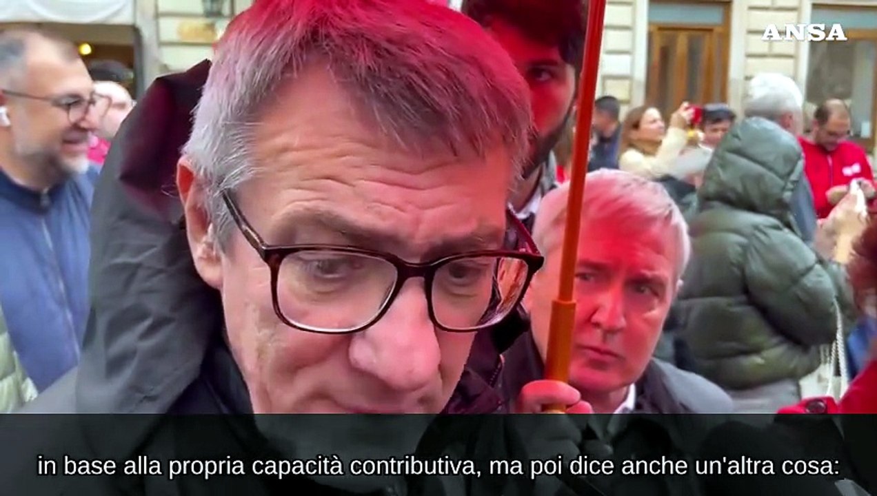 Patrimoniale, Landini: "Al di la' dei nomi giusto prendere soldi dove ci sono"