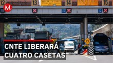 CNTE se moviliza hacia cuatro casetas en CdMx; darán paso libre a automovilistas