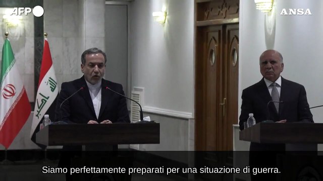 Iran, Araghchi: Siamo preparati per la guerra, ma vogliamo la pace