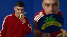 El vídeo de Pedri con Plátano de Canarias que lleva 5 millones de reproducciones  