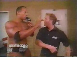 The Rock interview at Smackdown