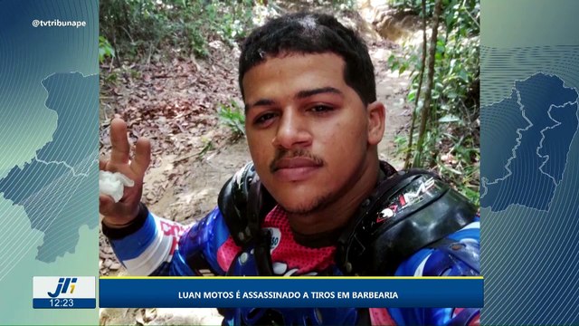 Luan motos é assassinado a tiros em barbearia