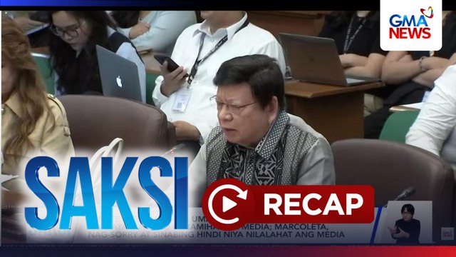 Saksi: (Part 2) Senate media, inalmahan ang sinabi ni Sen. Marcoleta na bayaran ang karamihan sa media; IBP, naniniwalang may bisa ang sesyon ng Gatchalian bloc