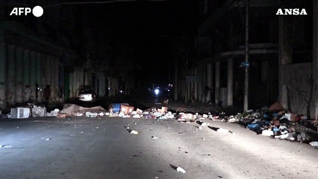 Cuba, terzo black-out totale in meno di tre giorni: proteste all'Avana