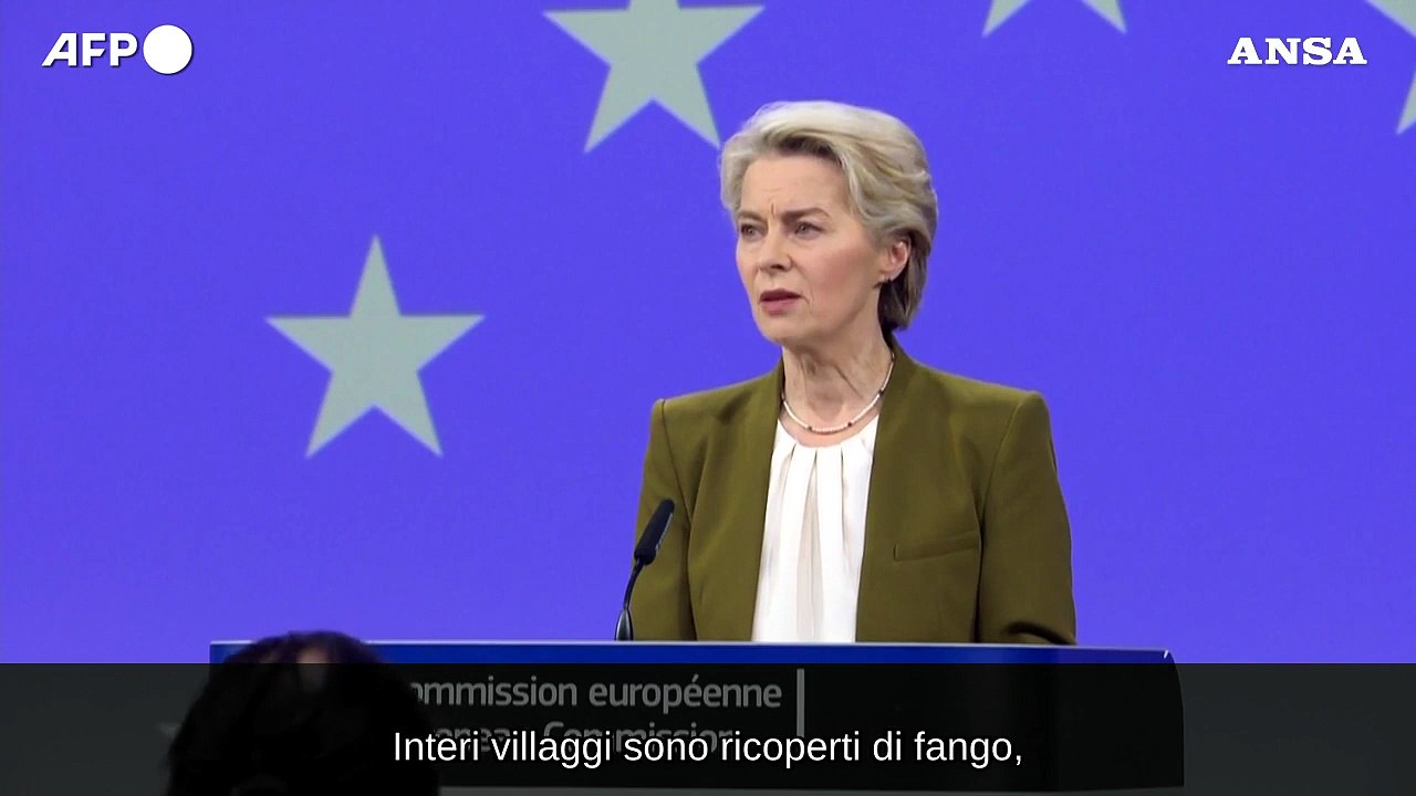 Maltempo in Spagna, von der Leyen: Europa pronta ad aiutare"