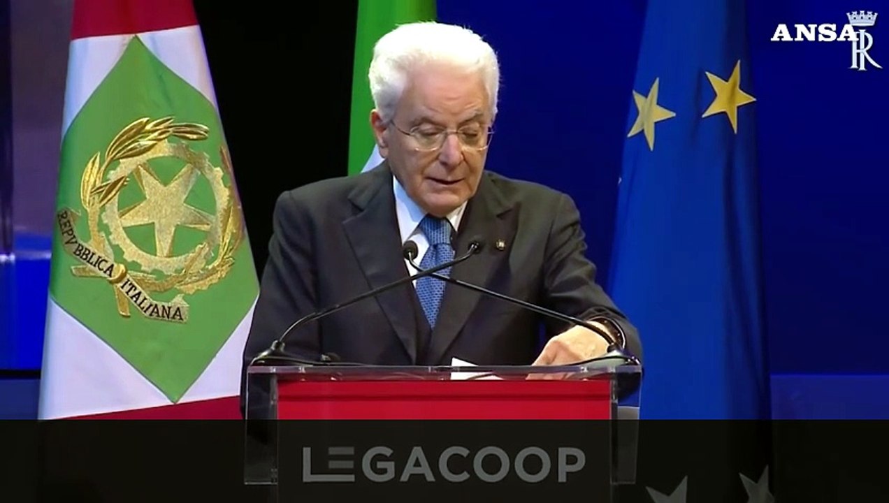 Mattarella alla Biennale dell'Economia: "Solidarieta' per vittime alluvione e Toyota"