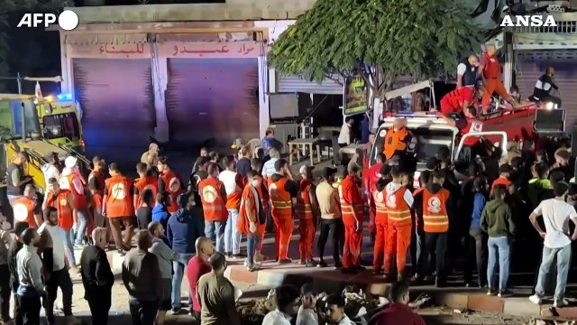 Libano, almeno 7 morti e 20 feriti in un raid israeliano a Sidone