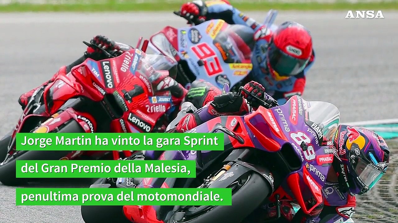 MotGP: Martin campione in Malesia domani se....