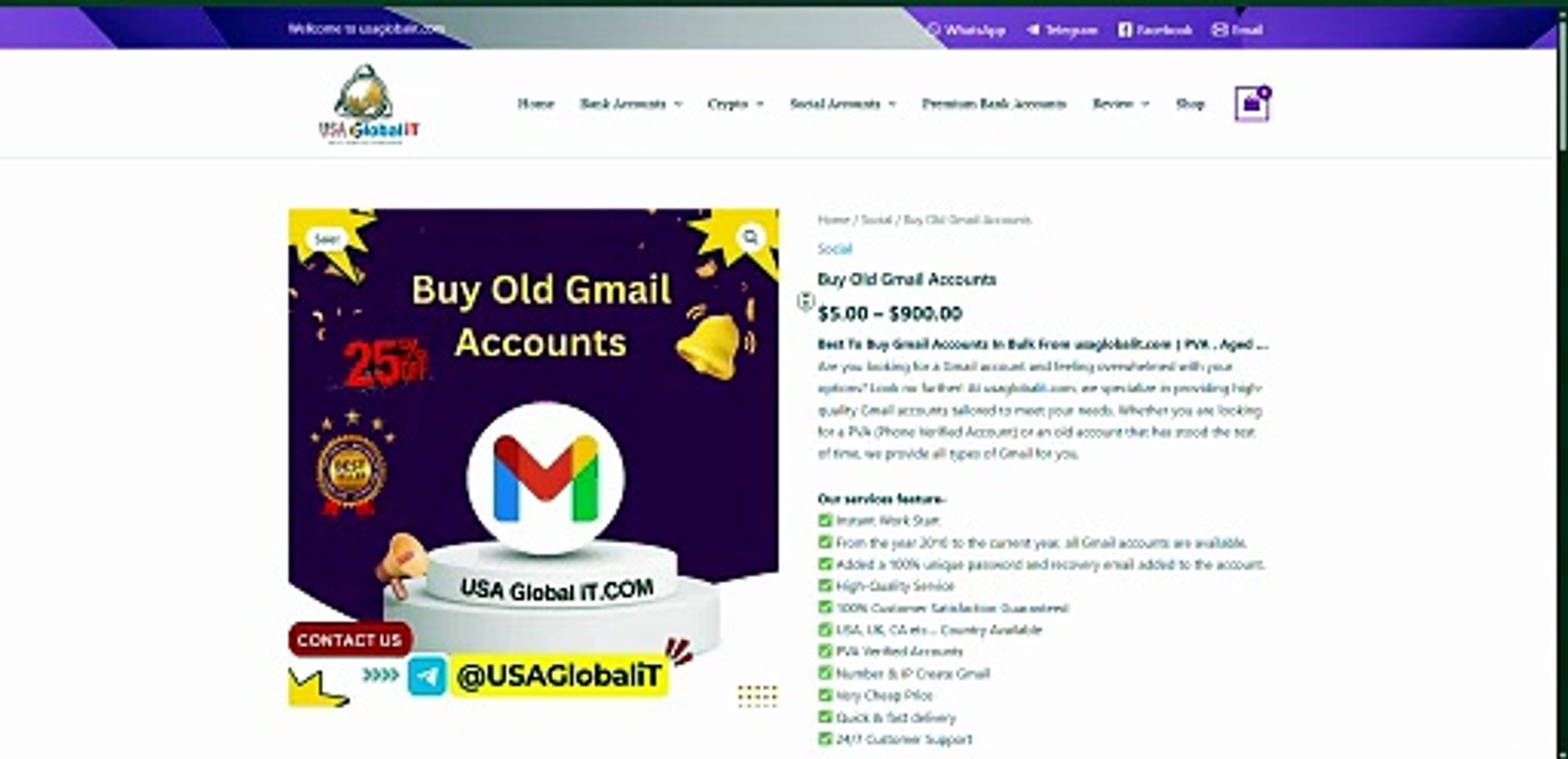 Buying Old Gmail Accounts: Easy Step-by-Step Guide