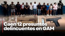 SSC detiene a 12 integrantes de grupo criminal en Gustavo A. Madero
