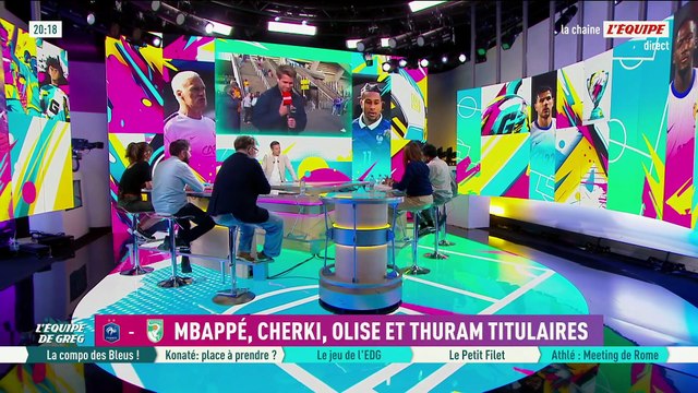 Thuram et Cherki titulaires contre la Côte d'Ivoire, les Parisiens sur le banc - Foot - Bleus